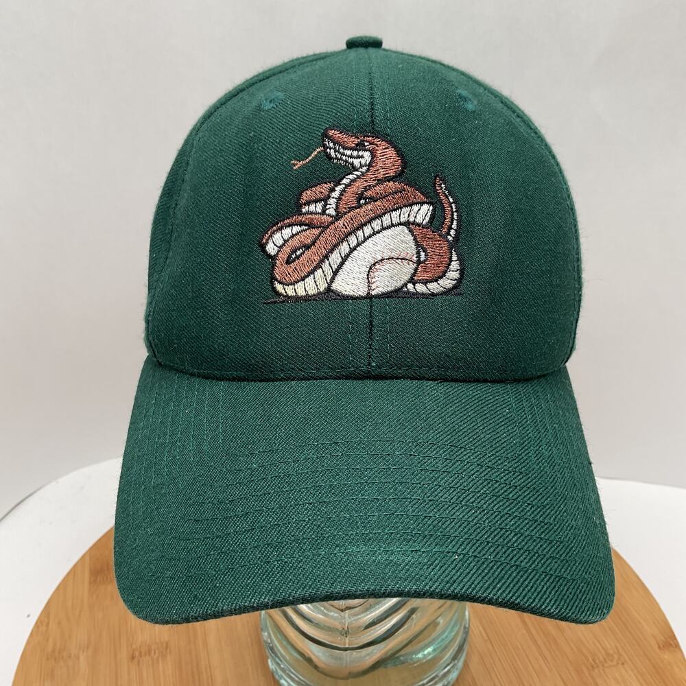 Richardson Embroidered Snake Baseball Logo Snapback Cap